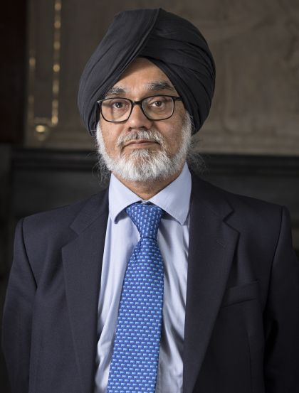 The Rt. Hon. Sir Rabinder Singh